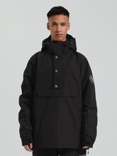 Gsou Snow Herren-Skijacke im Farbblockdesign