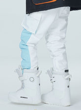 Pantalones de snowboard con bolsillos cargo grandes Arctic Queen para mujer