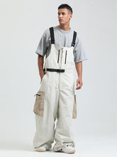 Gsou Snow Alpine Freestyle Extra-Baggy Snow-Latzhose für Herren