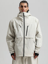 Men's Gsou Snow Durable Mountain Pro Winter Function Cargo Snow Jacket
