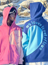 Sudadera con capucha unisex Snowall para parejas Snowmoon para mujer