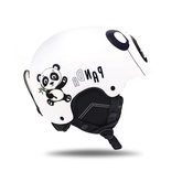 SMN Kid's White Ski Helmet Outdoor Ski Equipment Snowboard Protective Gear Sports Dual-Board Snow Helmet