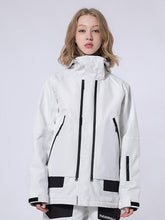 Chaqueta de snowboard con cremallera RAWRWAR Expedition para mujer