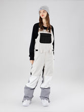 Damen Searipe Mountain Discover Colorblock Skihose mit Latzhose