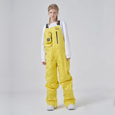 Pantalones con peto para nieve RAWRWAR Ice Storm Pocket Solid para mujer