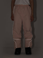 Pantalones de nieve con rayas reflectantes de neón Air Pose para hombre