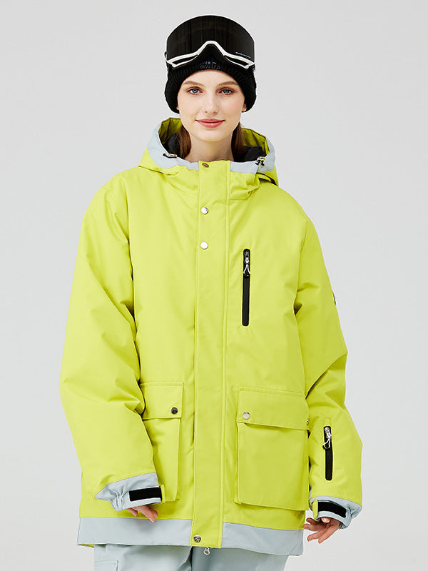 Isolierte Winter Mountain Dope Ski- und Snowboardjacke für Damen