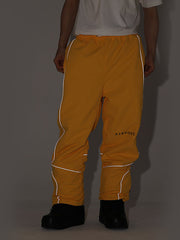 Pantalones de nieve con rayas reflectantes de neón Air Pose para hombre