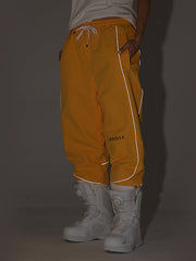 Pantalones de nieve con rayas reflectantes de neón Air Pose para hombre