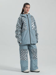 Traje de esquí con lentejuelas para mujer Gsou Snow 