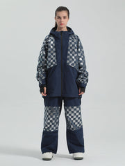 Traje de esquí con lentejuelas para mujer Gsou Snow 