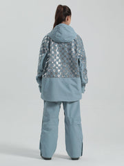 Traje de esquí con lentejuelas para mujer Gsou Snow 