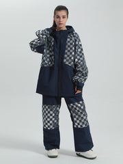 Traje de esquí con lentejuelas para mujer Gsou Snow 