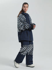 Traje de esquí con lentejuelas para mujer Gsou Snow 