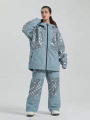 Traje de esquí con lentejuelas para mujer Gsou Snow 