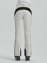 Pantalones de esquí elásticos y ajustados para mujer de Gsou Snow