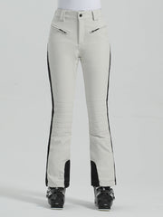 Pantalones de esquí elásticos y ajustados para mujer de Gsou Snow