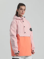 Gsou Snow Women's Color Block Ski Jacket