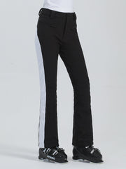 Pantalones de esquí elásticos y ajustados para mujer de Gsou Snow