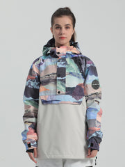 Gsou Snow Women's Color Block Ski Jacket