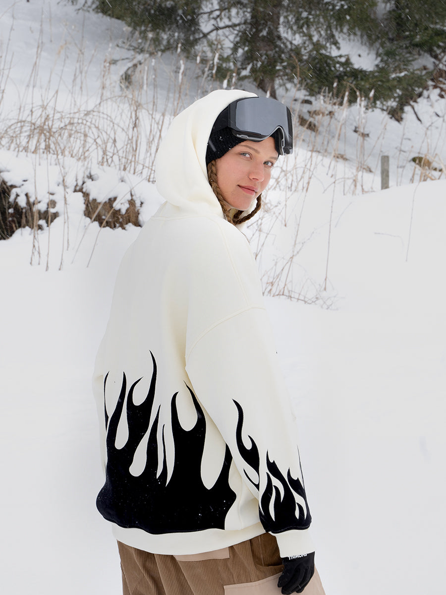 Wasserabweisender Firefly Furious Hoodie für Damen von Snowall Unisex 