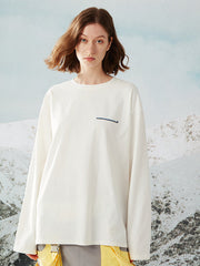 Sudadera con capucha unisex con estampado de mariposas y montañas nevadas de RandomPow para hombre