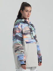 Gsou Snow Women's Color Block Ski Jacket