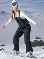 PowderQueen Snow Adventure Bibs Denim-Schneehose für Damen