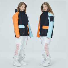 Women's Arctic Queen Divided Sky Colorblock Snow Suits