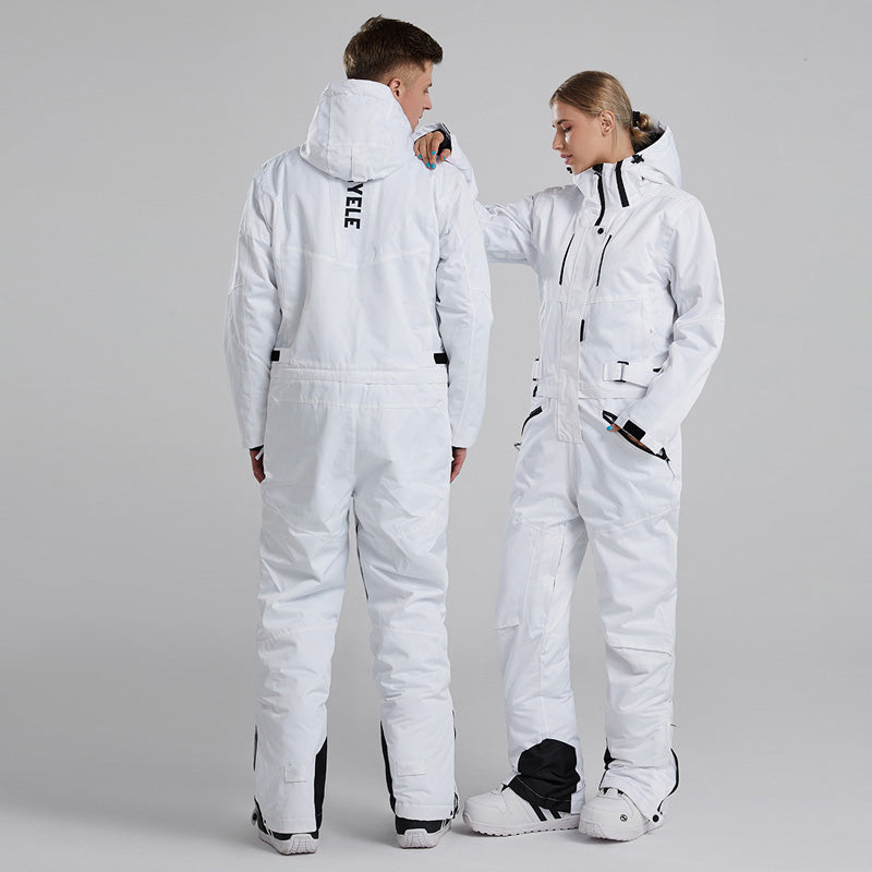 RIVIYELE Praktischer, stylischer Einteiler für den Winter, Snowboard- und Skianzüge für Damen