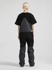 Gsou Snow Damen Colorblock Ski-Latzhose