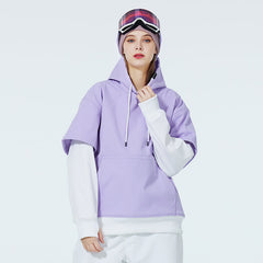 Sudadera con capucha impermeable para nieve Arctic Queen 2 en 1 para mujer
