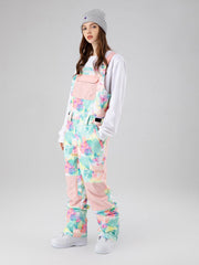 Pantalones de nieve con petos Discover de colores para mujer de Searipe Mountain