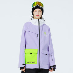 Chaqueta de nieve Arctic King &amp; Queen Mountain Adventure para mujer
