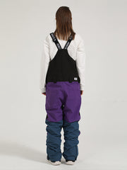 Pantalones de esquí con tirantes para mujer de Gsou Snow, pantalones de snowboard de una pieza impermeables y a prueba de viento para invierno