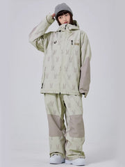 Traje de nieve holgado y adorable para mujer Snow Rabbit Freeride