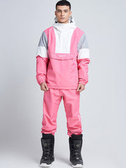 Men's Snow Addict Winter Two Pieces Mountain Snowsuits