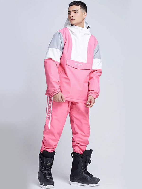 Trajes de nieve de montaña de dos piezas para hombre Snow Addict Winter
