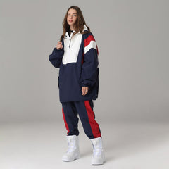 Traje de nieve de invierno de dos piezas unisex Snow Addict Mountain para mujer de Searipe