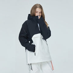 Chaqueta de nieve anorak con bloques de color Mountain Star de Arctic Queen para mujer