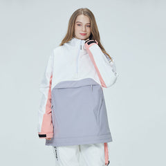 Chaqueta de nieve anorak con bloques de color Mountain Star de Arctic Queen para mujer