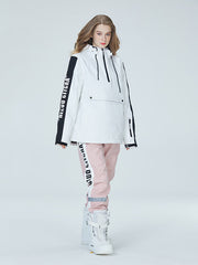 Trajes de nieve a rayas de la guía invernal Arctic Queen para mujer