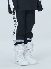 Pantalones de snowboard impermeables con cinta reflectante Arctic Queen para hombre