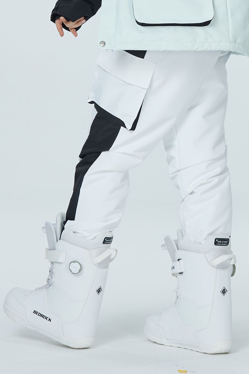 Pantalones de snowboard con bolsillos cargo grandes Arctic Queen para mujer