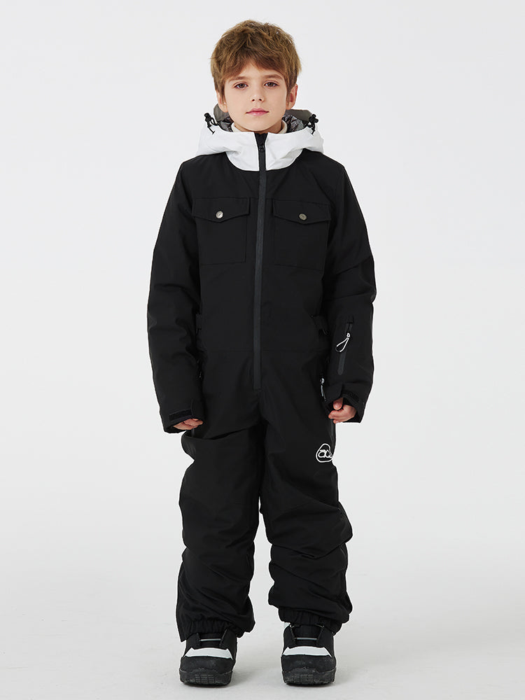Trajes de nieve de una pieza impermeables unisex para niños Mountain Explorer