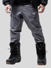 Pantalones de nieve impermeables tipo harén de cintura alta RAWRWAR para hombre