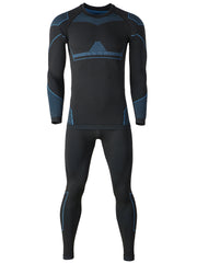 Ropa interior térmica para deportes al aire libre para hombre Gsou Snow, equipo de esquí, conjunto de ropa interior con función de absorción de secado rápido