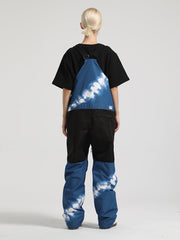 Gsou Snow Damen Colorblock Ski-Latzhose