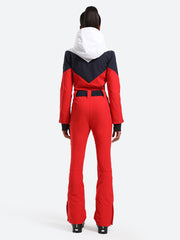 Over Ski Women's One Piece Ski Suit With Hood