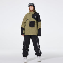 Trajes de nieve unisex para mujer SpeedPanda Alpine SnowTech Mountain Explorer